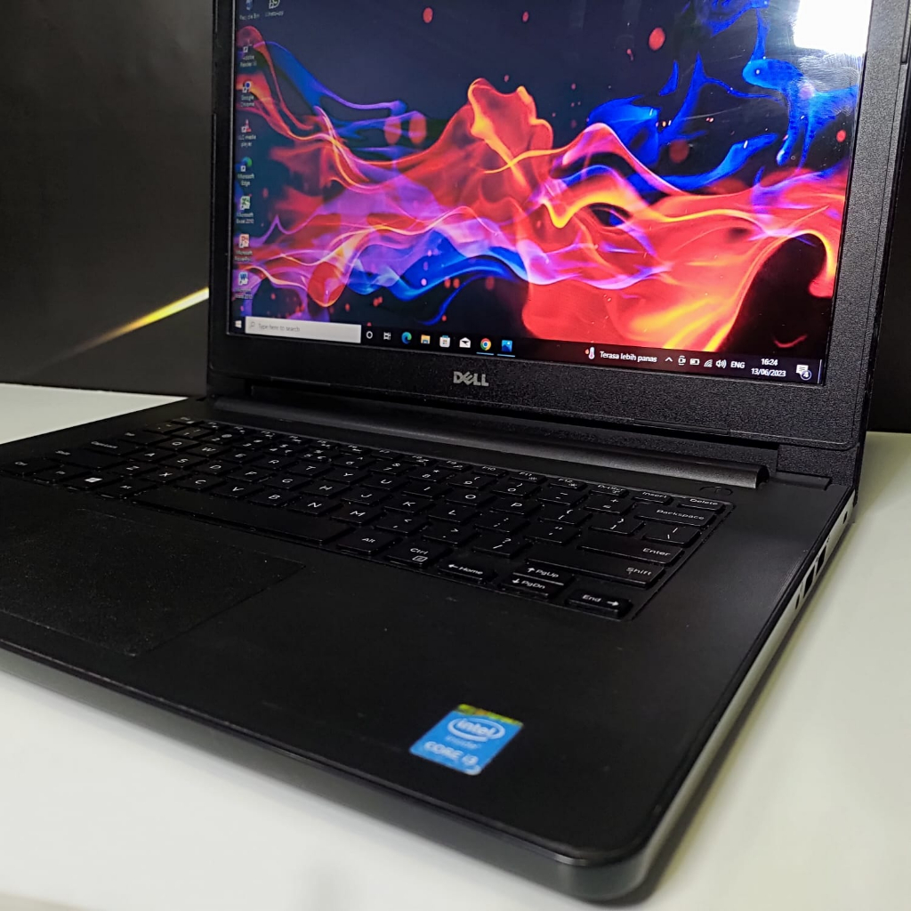 Laptop DELL INSPIRON 3458 core i3 gen 5 ram 4gb SSD 128gb windows 10 - siap pakai