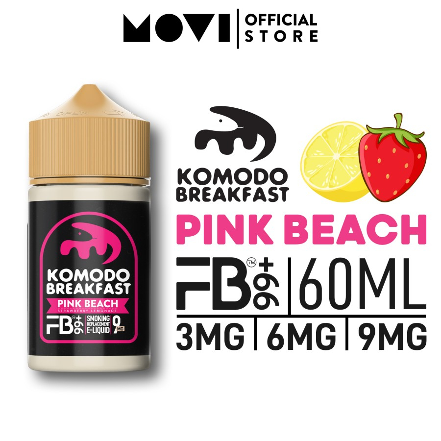 Komodo Breakfast Pink Beach FB99+ 60ML by MOVI