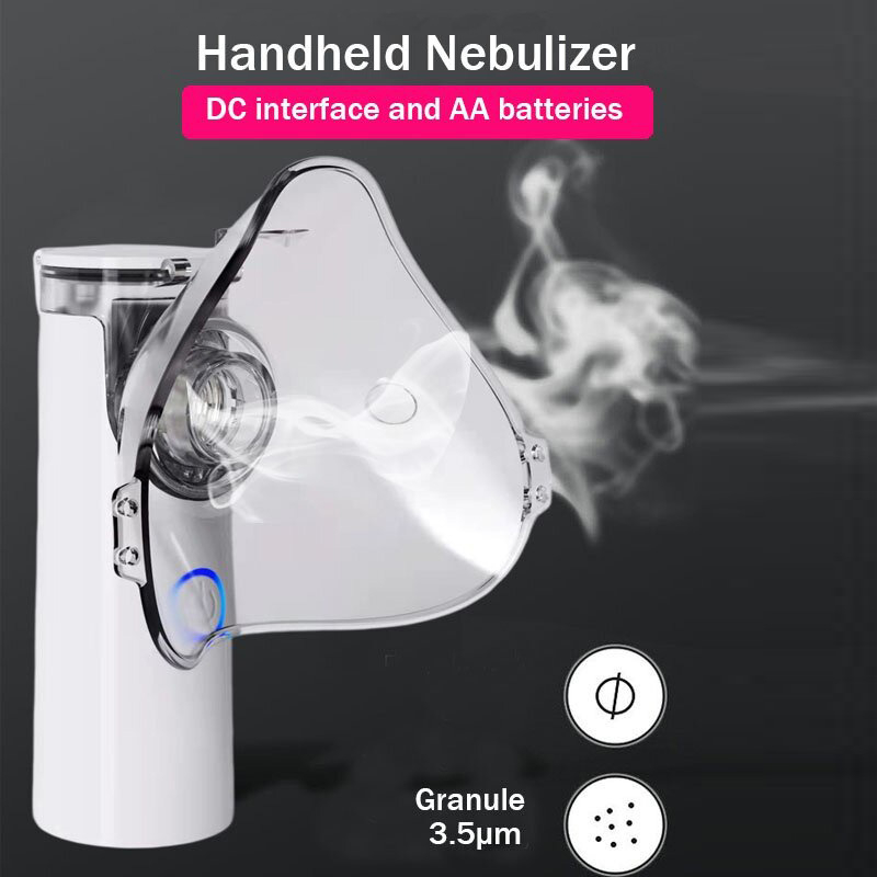 Preffered Nebulizer Portable丨Alat Nebulizer Anak丨Mesh Alat Uap Bantu Pernafasan Asma Inhalasi/Cocok Untuk Anak Anak Dan Orang Dewasa N6 Plus