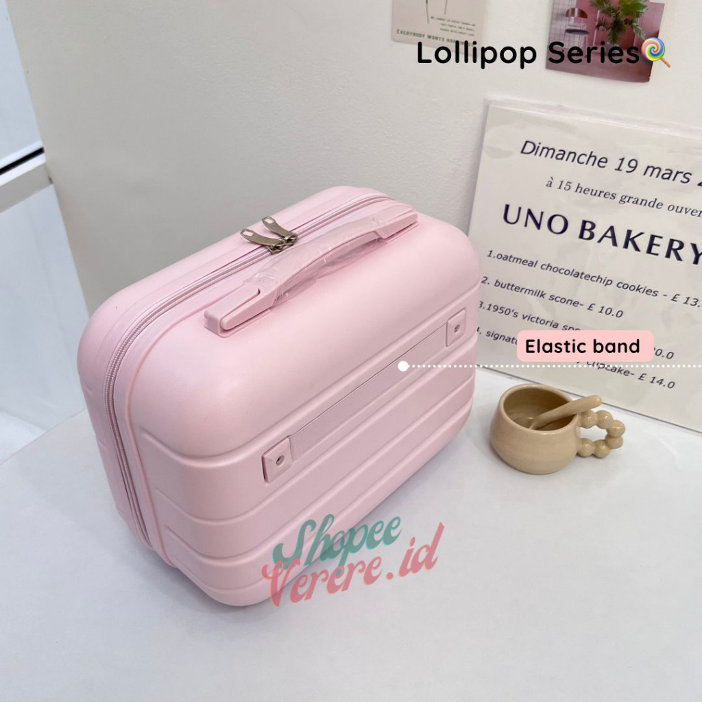 Beauty Case 14 Inch Lolipop Series Koper Make Up Tas Kosmetik