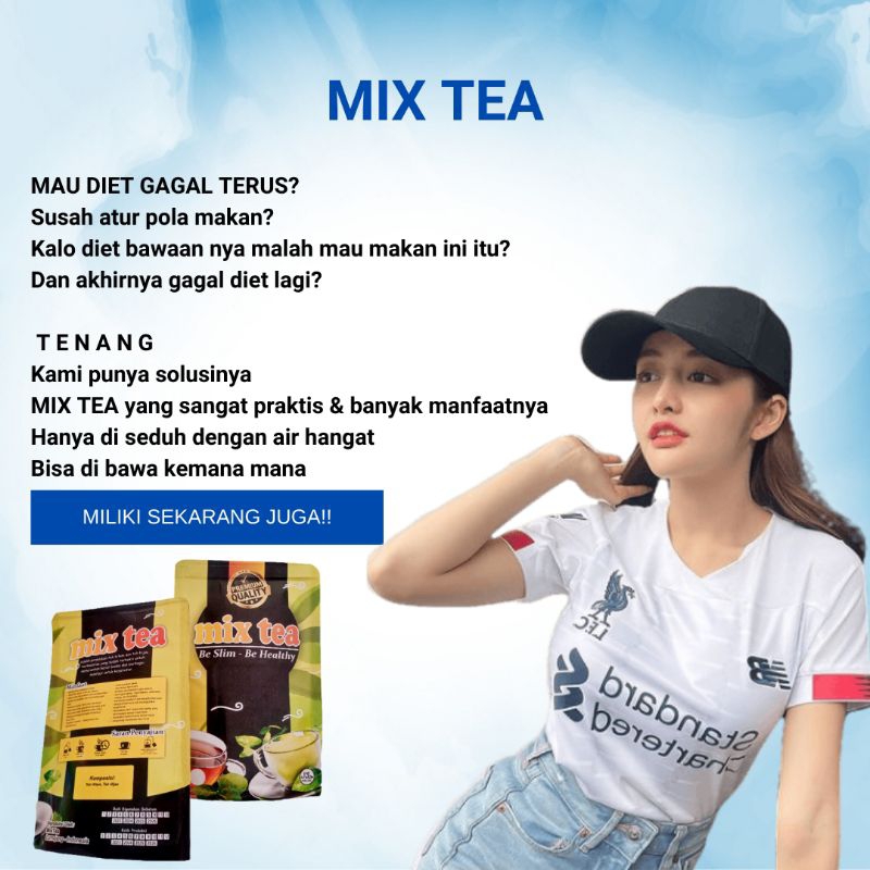 

Terlaris Teh Pelangsing MIX TEA Herbal Alami 50gr