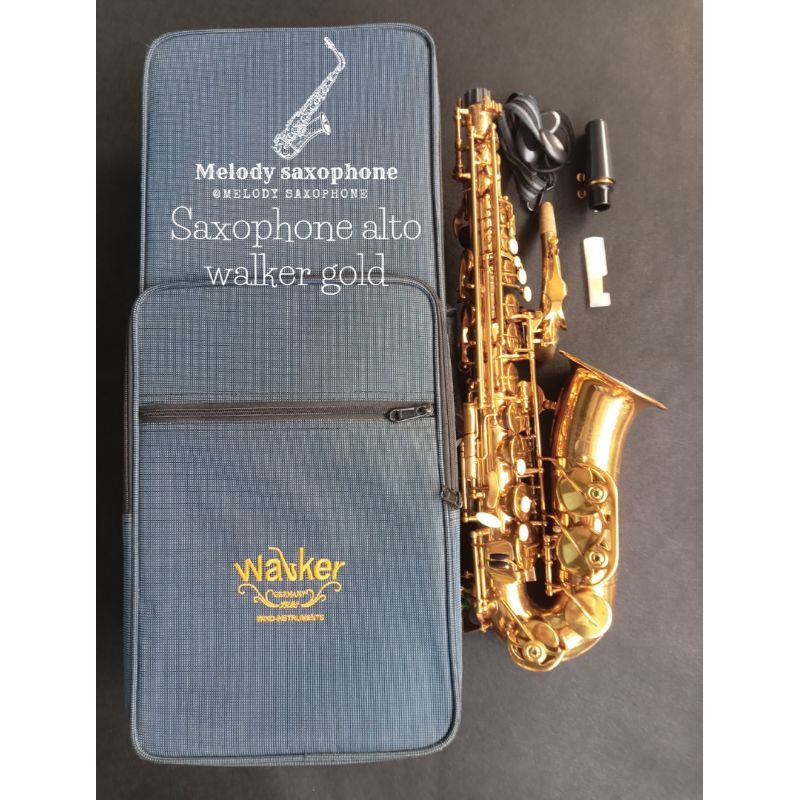 saxophone alto walker gold