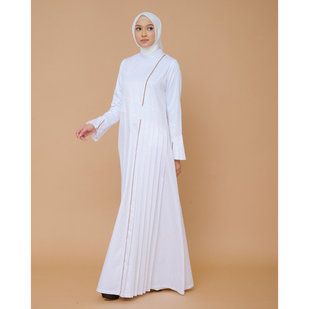Ranti - Gamis Muslim Wanita | Long Dress Syari | Gamis Casual | Mazaya Dress
