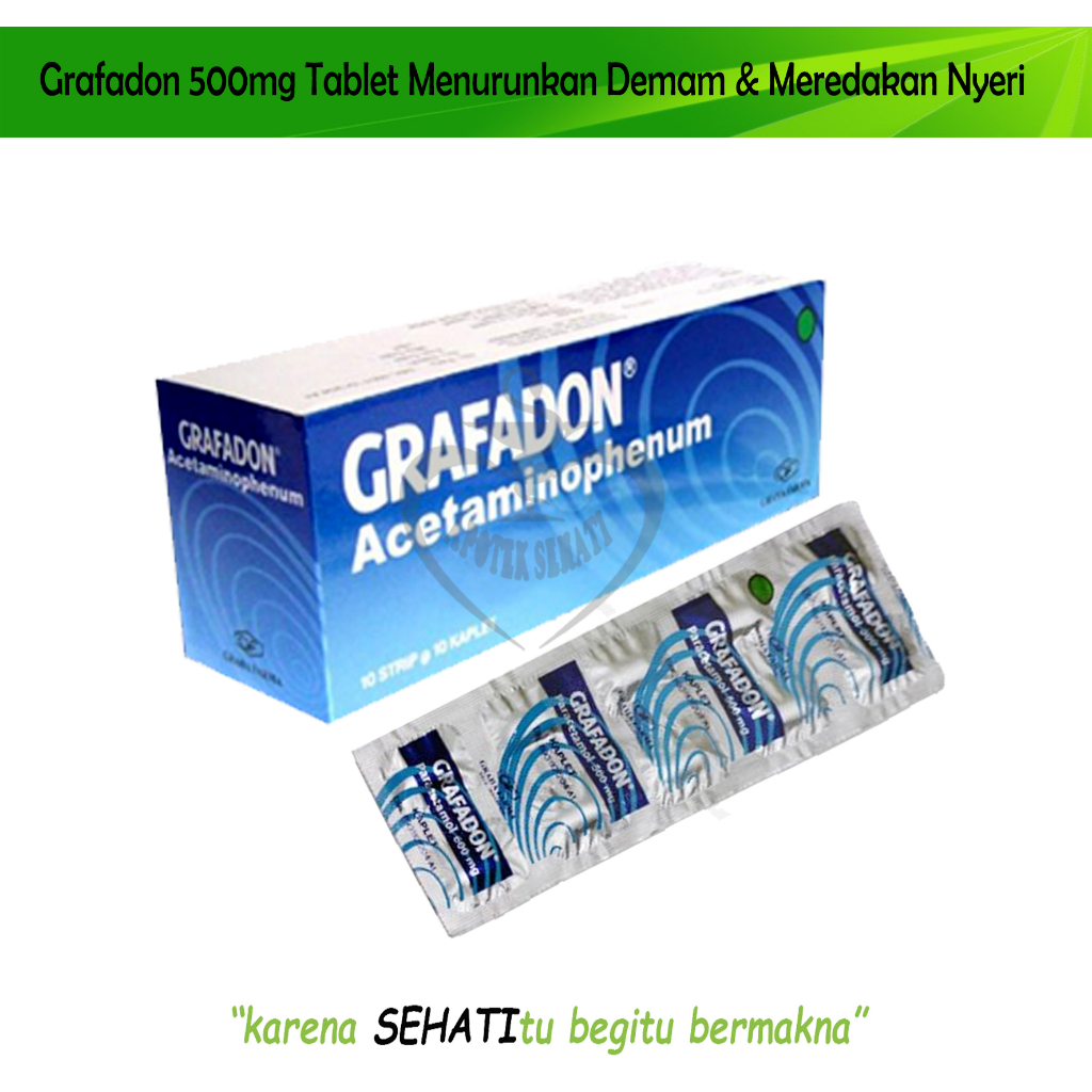 GRAFADON Tablet / Obat Sakit Kepala dan demam