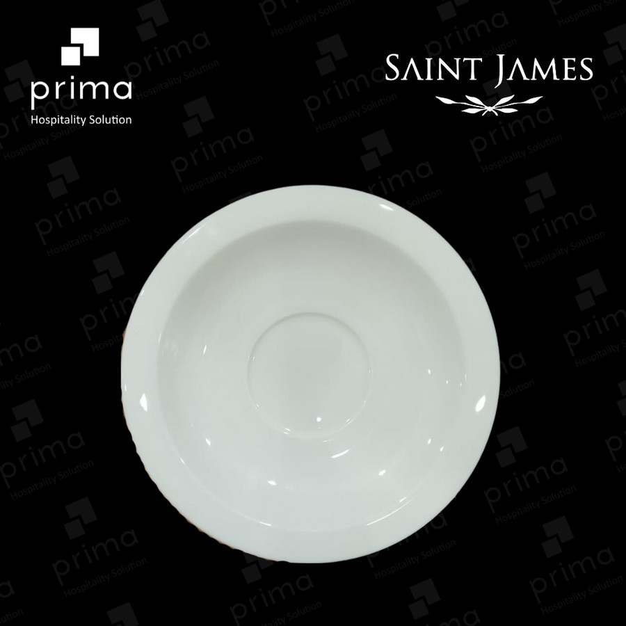 St James Duke Coffee Cup Saucer Tatakan Gelas 14x14x1.6 cm