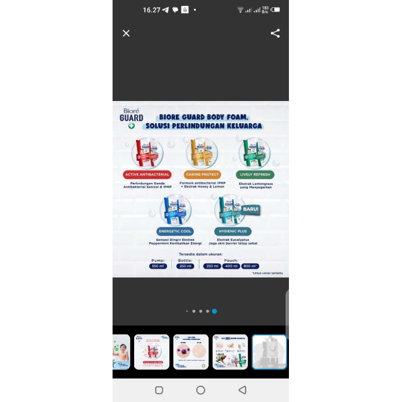 Biore Sabun Mandi 400ml | 450ml