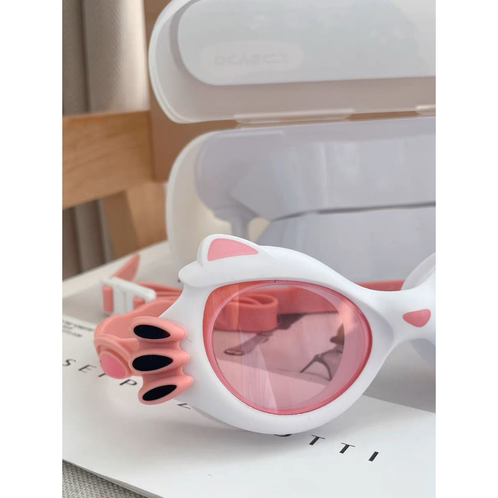 CAT EYE KACAMATA RENANG anak 3-8 tahun uv protection anti fog premium rubber karet large frame googles kids