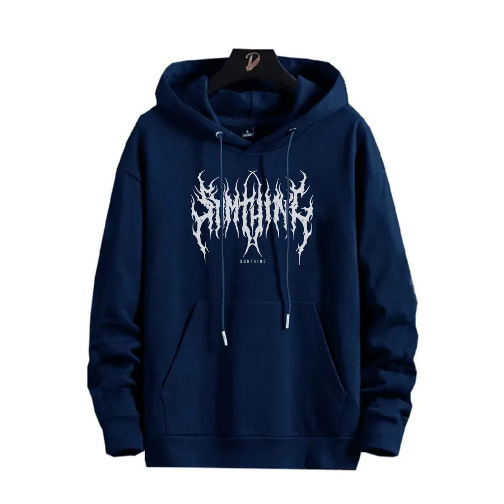 Hoodie Sweater Pria Metal Terbaru Motif Somthink|Hoodie Sablon Terbaru Premium Quality Kekinian