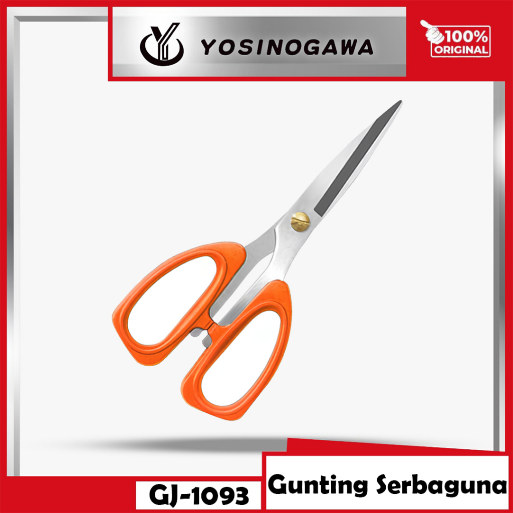 

YOSINOGAWA - CUCI GUDANG Gunting Serbaguna / Gunting Dapur / Gunting Kertas Scissor 19,5cm
