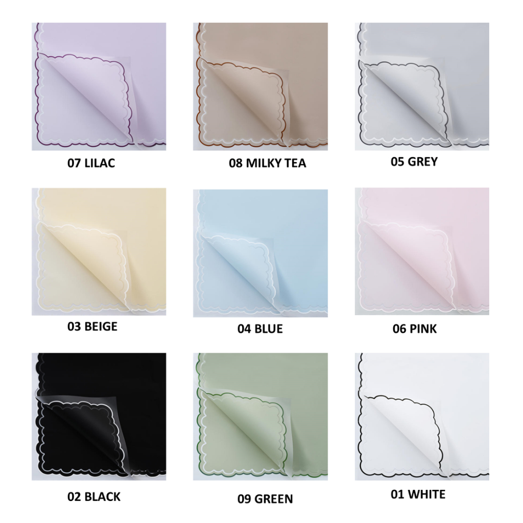 

WAVY FRAME CELLOPHANE ECER LEMBARAN KERTAS BUNGA WRAPPING PAPER