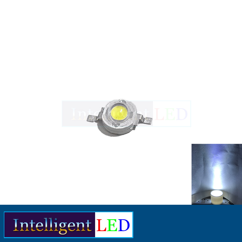 LED High Power LED 3W 3V 700mA Bridgelux Lampu Putih Terang