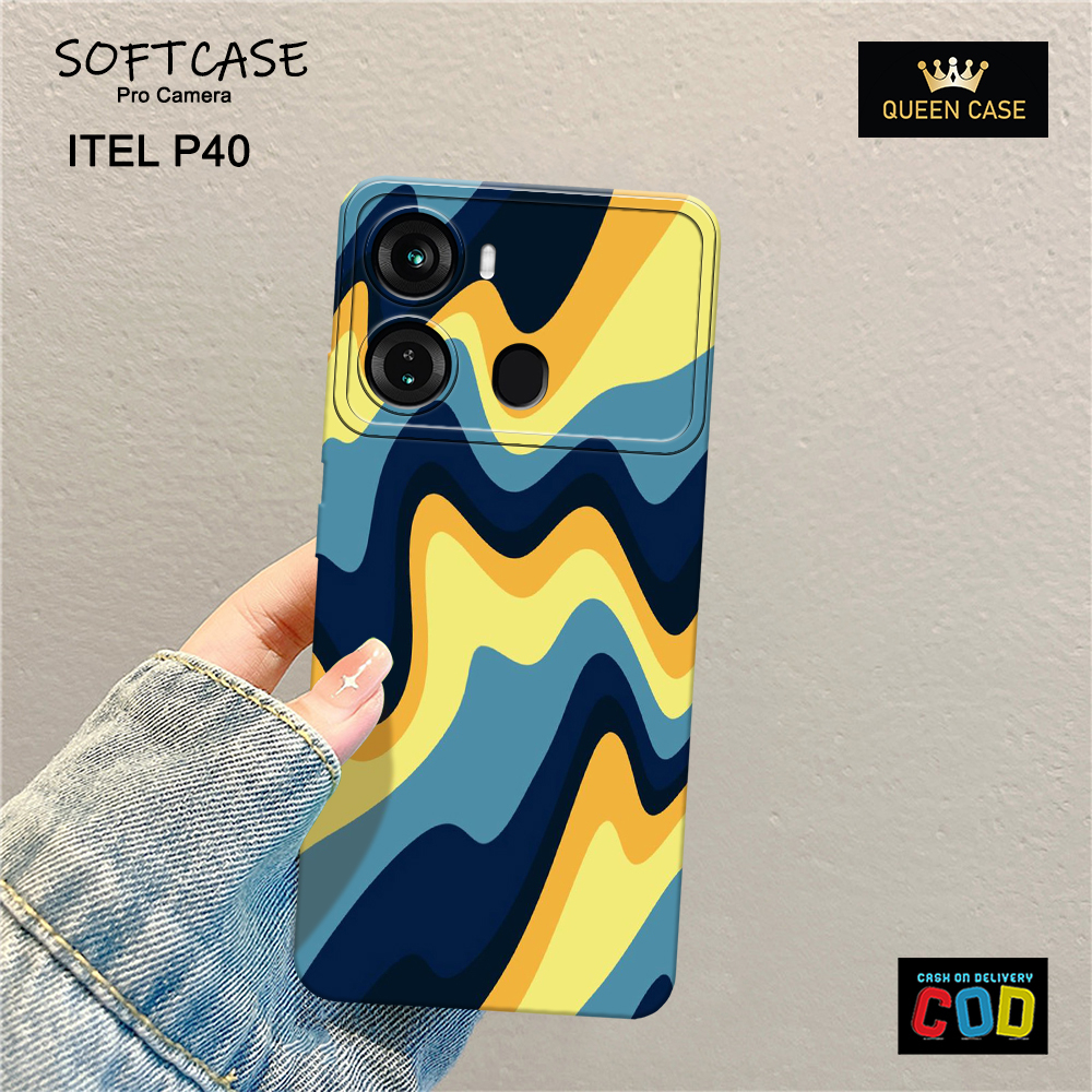 Softcase Hp Itel P40 Terbaru - Fashion Case Estetik - Case Hp Itel P40  - Casing Hp Itel P40 - Kesin