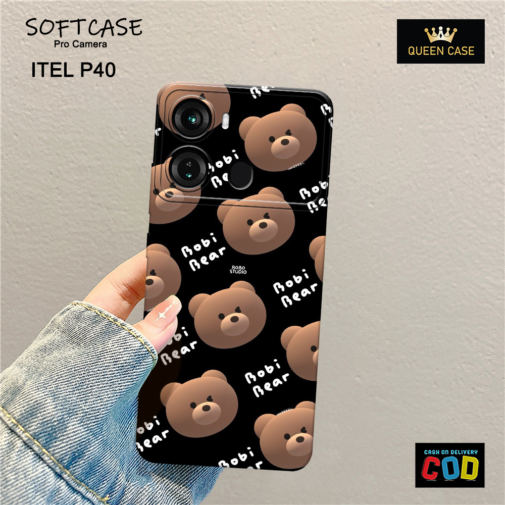 Softcase Hp Itel P40 Terbaru - Fashion Case Kartun - Case Hp Itel P40  - Casing Hp Itel P40 - Kesing