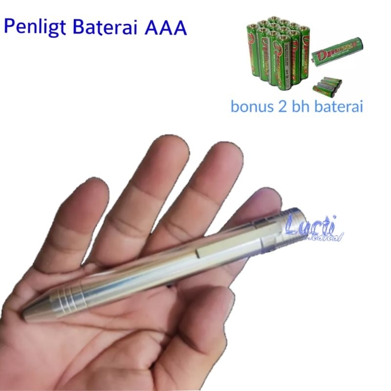 senter LED baterai aaa senter Batu akik penligt senter mini