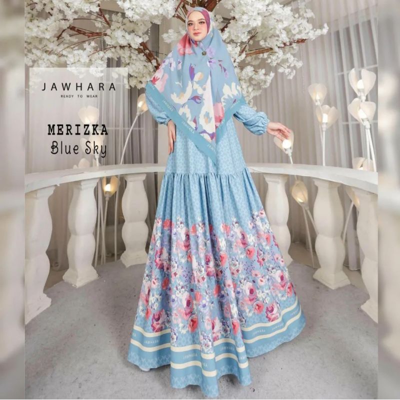 JS Jawhara Syari / Baju Syari / Merizka /Blue Sky