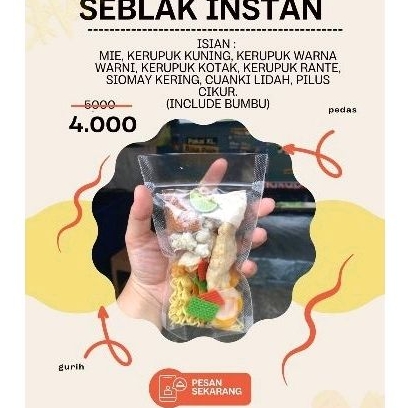 

Seblak instan prasmanan seblak viral