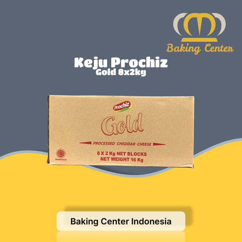 

Keju Prochiz Gold Cheddar 8x2kg