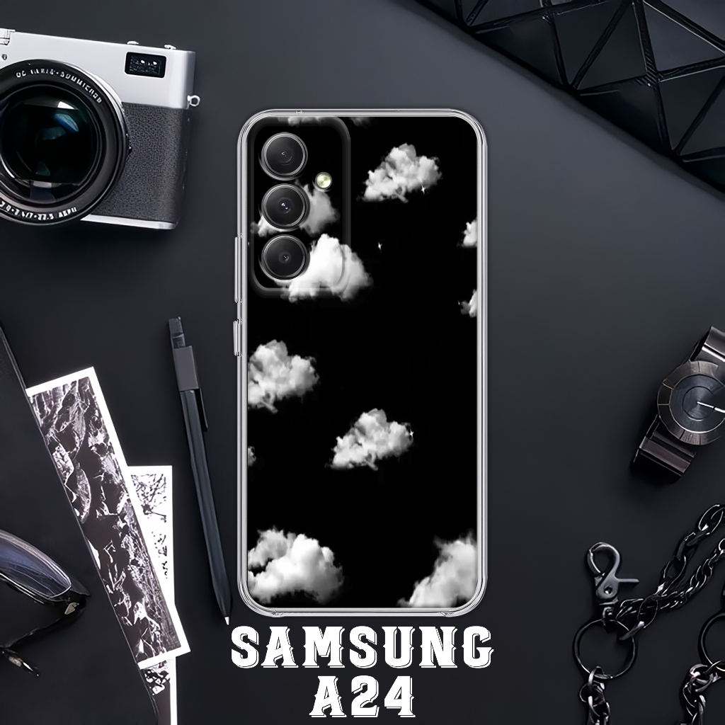 Case Samsung A24 4G 2023 [AWAN] Casing Samsung A24 NFC TERBARU - Case Hp Samsung A24 - Case Murah - 