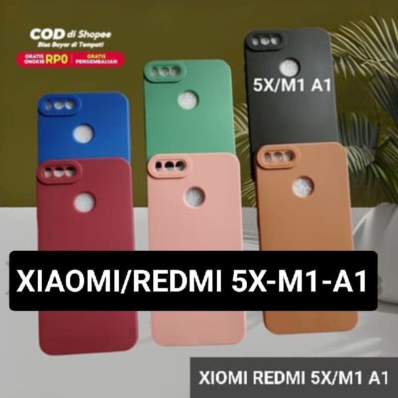 Silikon Softcase  XIAOMI REDMI 5X-M1-A1 Macaron Pro Camera