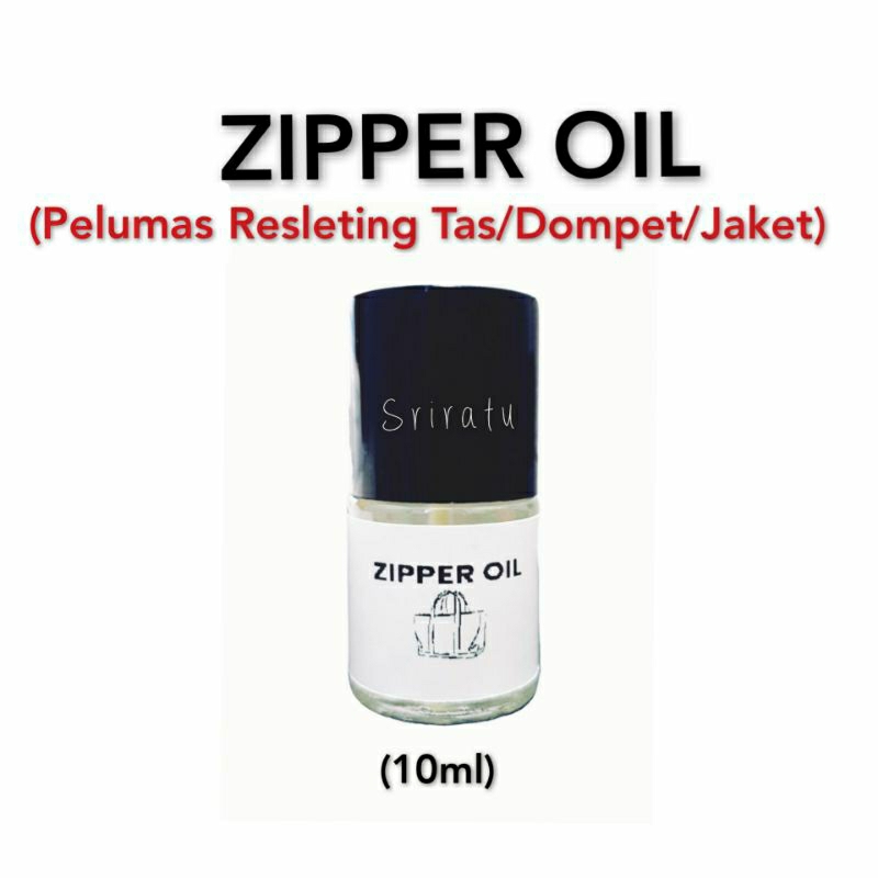 ZIPPER OIL/PELUMAS RESLETING UNTUK TAS DOMPET JAKET