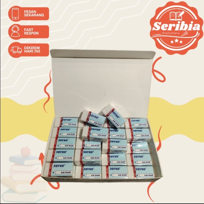 

PENGAPUS JOYKO B26B40P ECER / PENGHAPUS KARET / PENGHAPUS PENSIL / SETIP