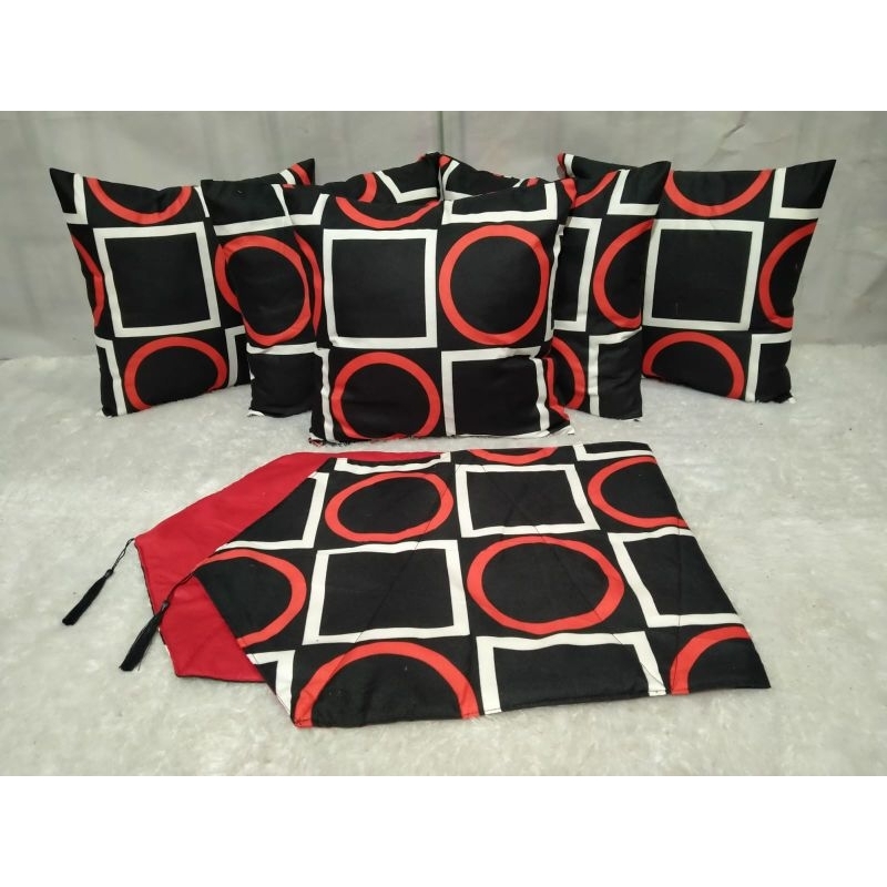 Grosir Sarung Bantal kursi Sofa set Taplak meja lancip