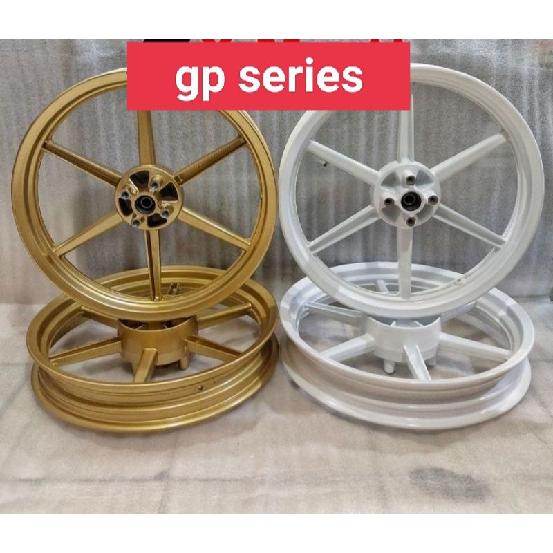 VELG RACING KAWASAKI NINJA R/NINJA SS V ROSSI SPRINT ZIGGY HOLE 4 PALANG 6 1SET UK 215/250-17 PNP