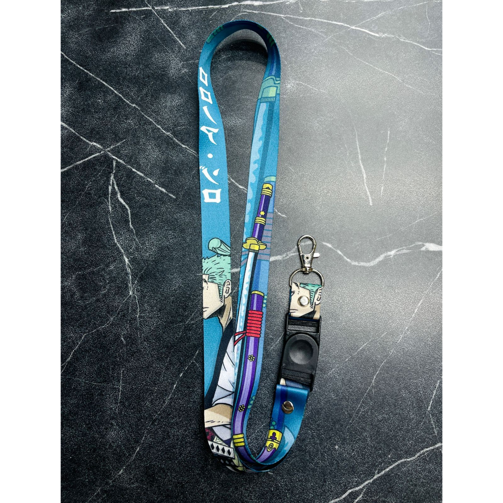 Lanyard Zorojuro Wano Anime Manga One Piece Fullprint Premium Unisex