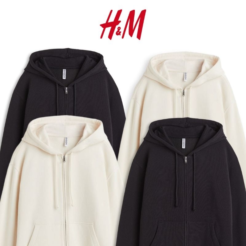 Zipper Hoodie HnM Original 100% / Zipper Hoodie Wanita / Zipper Hoodie Pria