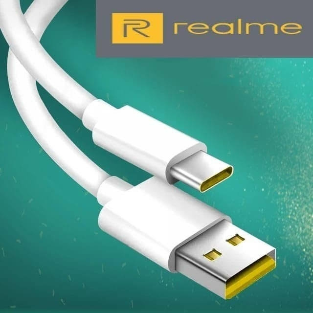 Kabel Data Realme X70 Super Dart Super Vooc Micro Usb dan Type C Ol