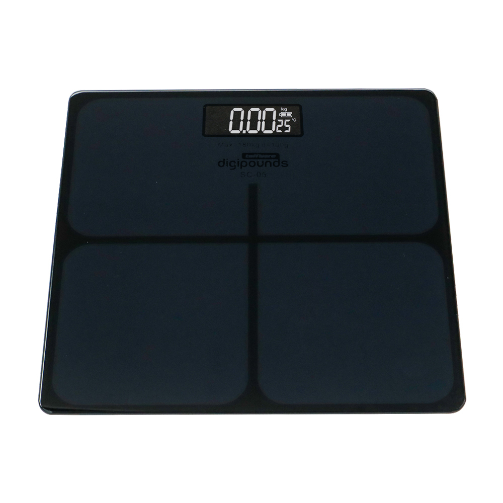 Taffware Digipounds Timbangan Badan Kaca Elektronik 180KG - BT-986