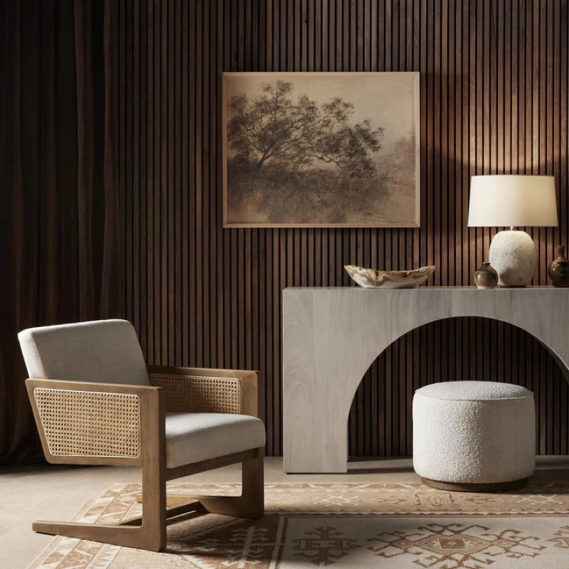 kursi santai mewah minimalis elegant bahan kayu jati solid berkualitas lanawooden produk asli jepara