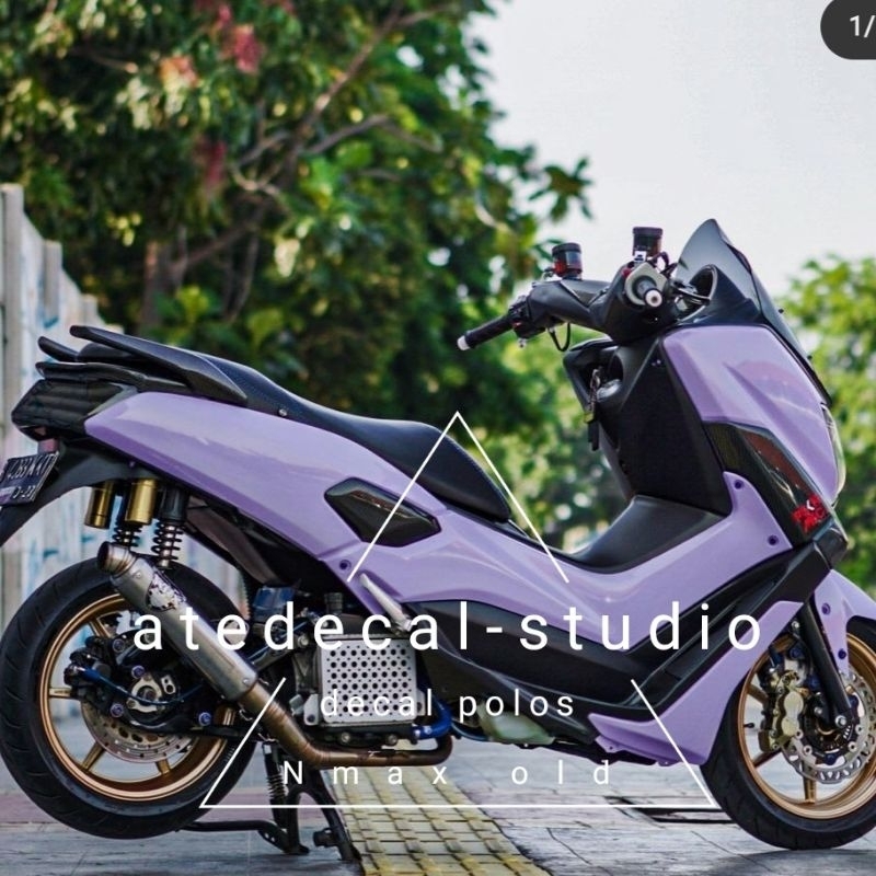 stiker polos decal polos decal nmax ungu lilac