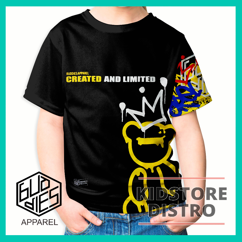 Kaos Anak Laki Laki Cowok Baju Distro Terbaru Katun Adem Branded Clothing