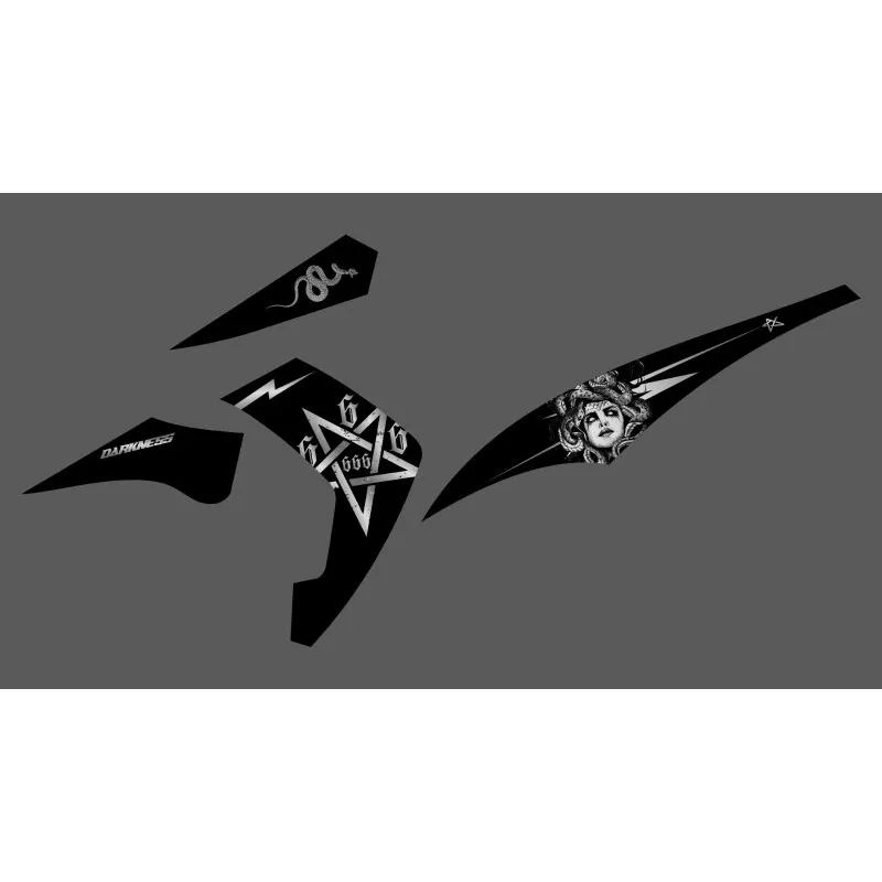 STRIPING TRANSPARAN MEDUSA SOUL GT 112 COSTUM MEDUSA