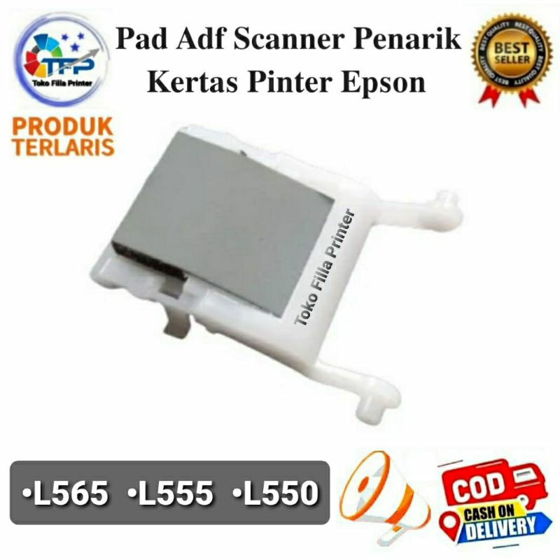 Pad Adf Scanner Penarik Kertas Printer Epson L565 L555 L550