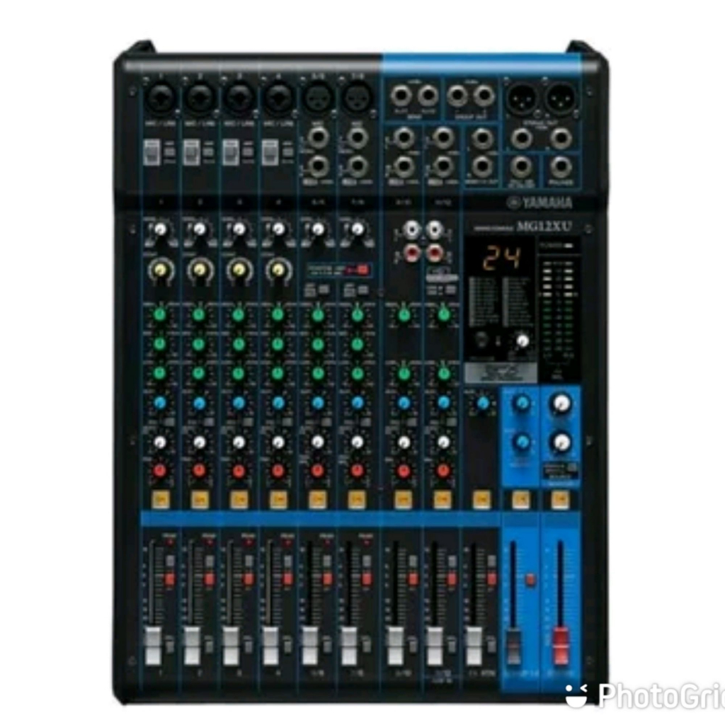 mixer audio Yamaha original murah 12chanel Yamaha 12mg12xu