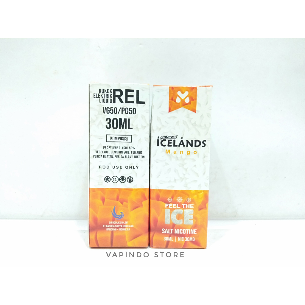 SALT ICELANDS MANGO 30ML SALTNIC 30MG BY MOVE JUICE