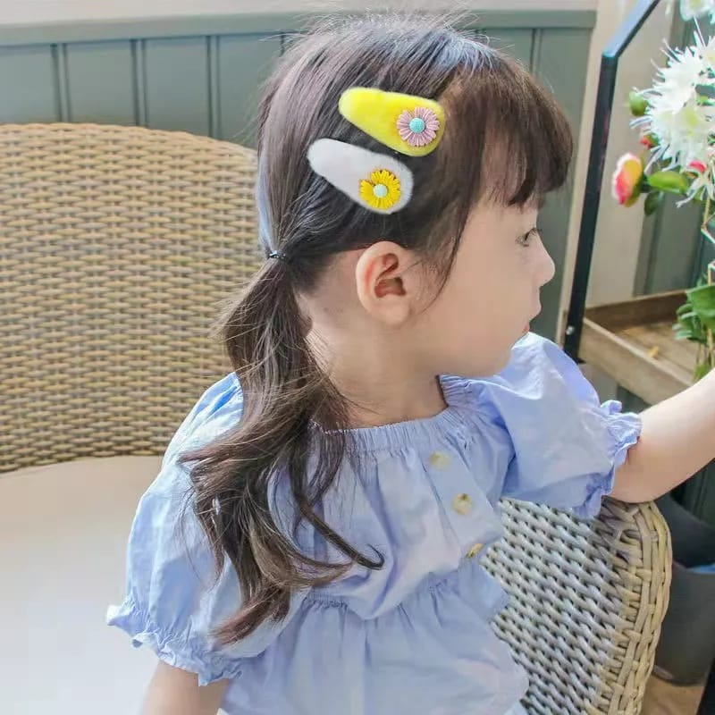 JEPITAN RAMBUT BULU ANAK LUCU JEPIT RAMBUT ANAK BULU MOTIF KARAKTER LUCU