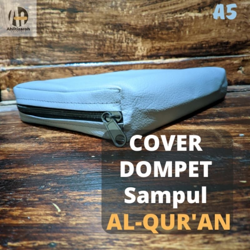 Cover Sampul Al-qur'an | Sarung Sampul Al-qur'an | Dompet Sampul Al-qur'an Resleting Untuk Uk A5 Ter