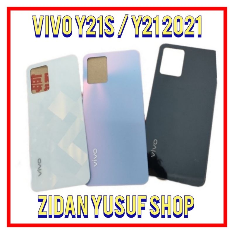 BACKDOOR BACK COVER CASING TUTUP BELAKANG VIVO Y21S / Y21 2021 ORIGINAL