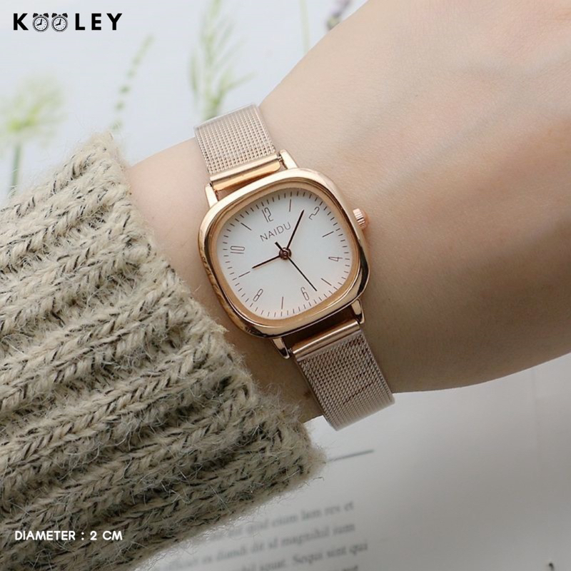 Jam Tangan Naidu Stainless Steel KY-NA01 - KOOLEY