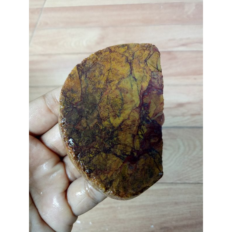 Rough Bahan Jasper Motif Abstrak