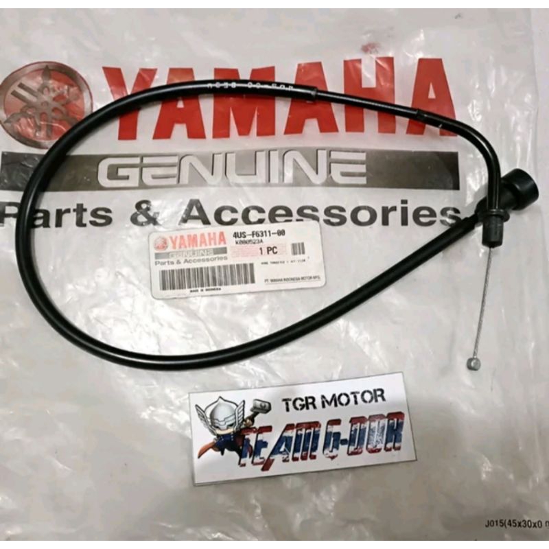 cable throttle 1 kabel kawat tali gas ori original yamaha 4us f1zr f1 zr force 1