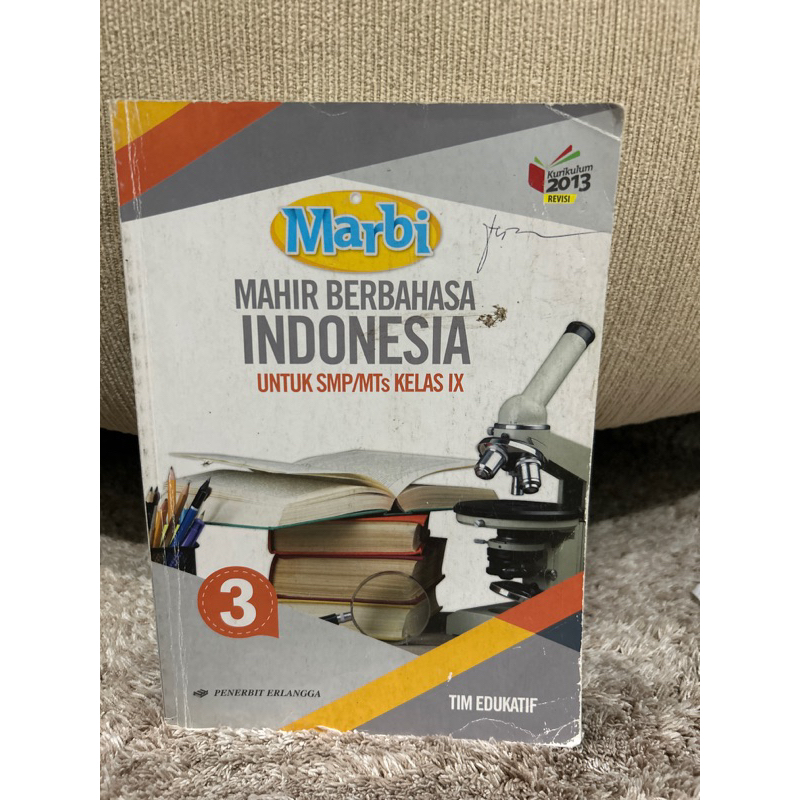 

Marbi SMP kelas IX penerbit Erlangga