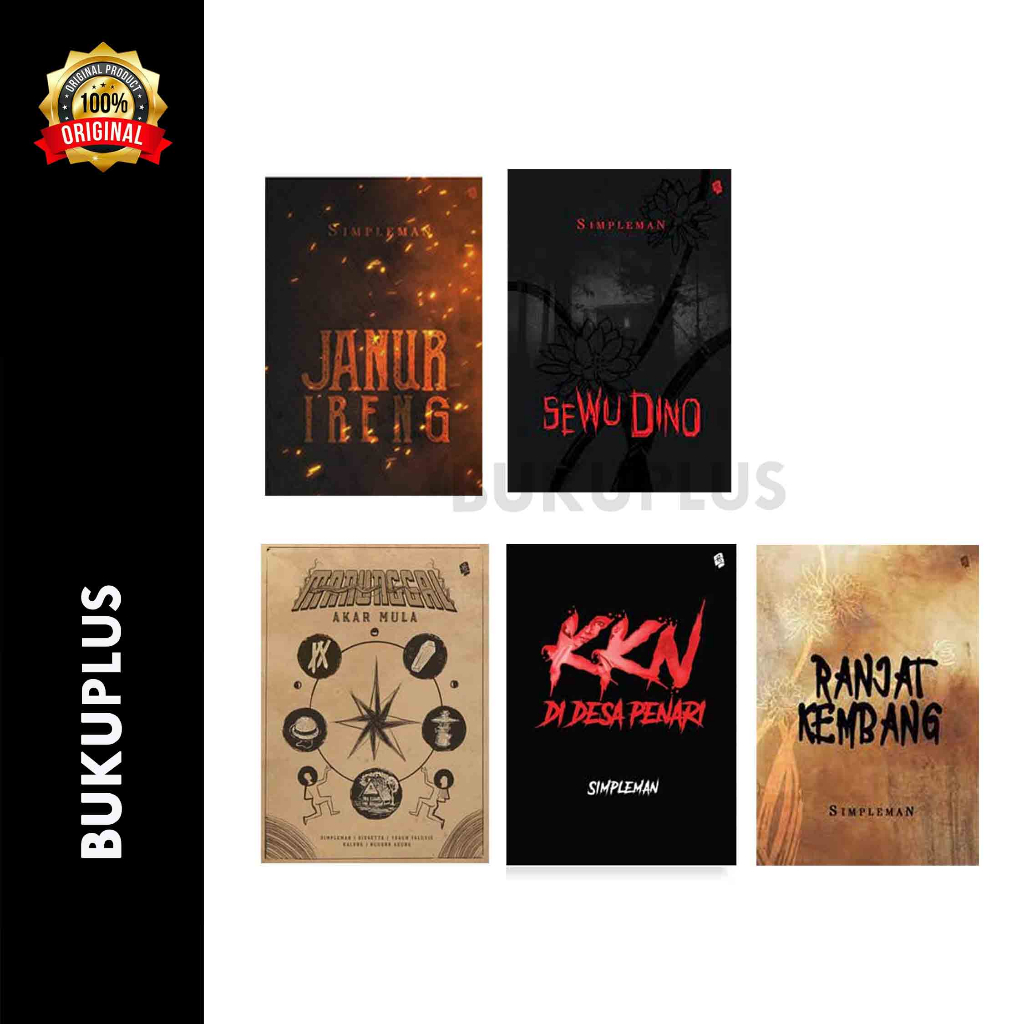 BUNDLING BUKU KARYA SIMPLEMAN - BUKUNE