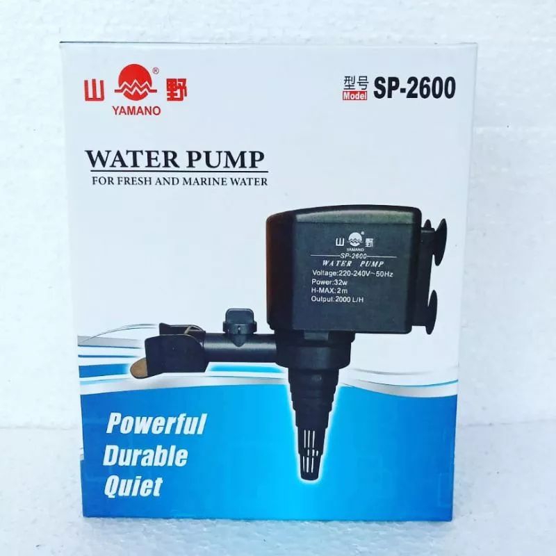 power head ph 2600 YAMANO SP 2600 WATER PUMP pompa air aquarium
