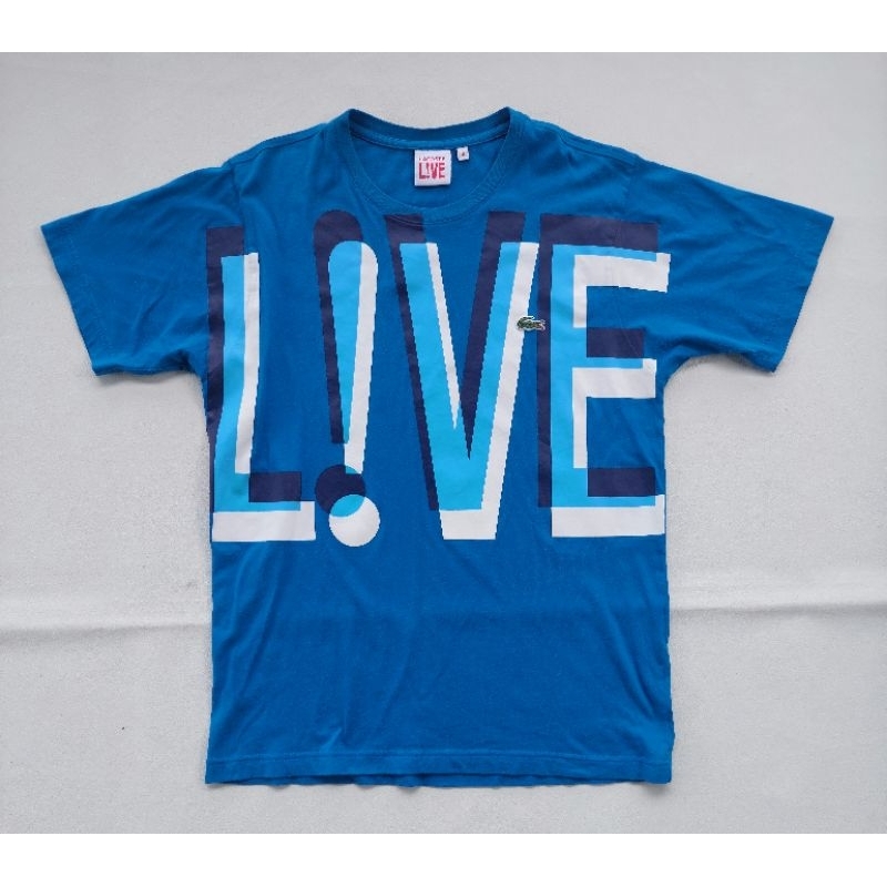 kaos lacoste live second