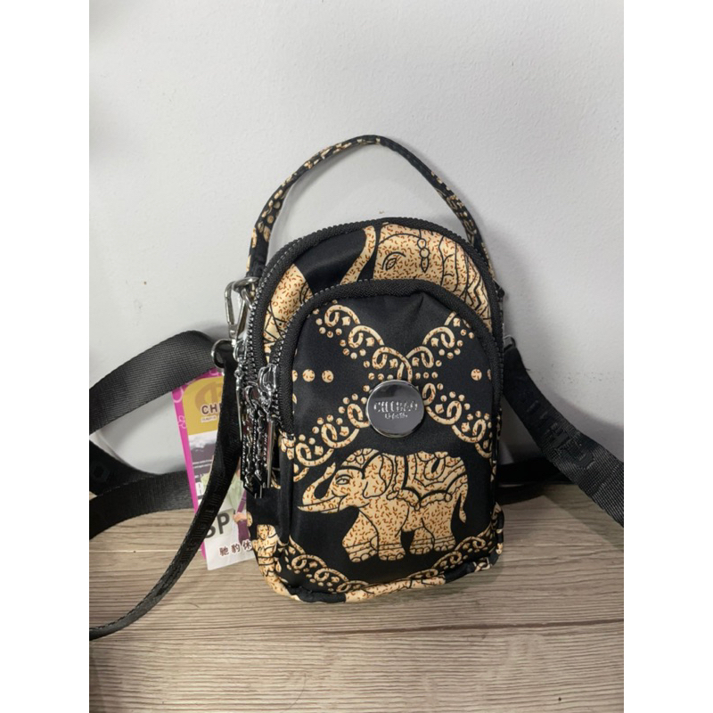 CB8182 TAS WANITA IMPORT CHIBAO 2in1 JINJING DAN SELEMPANG GAJAH