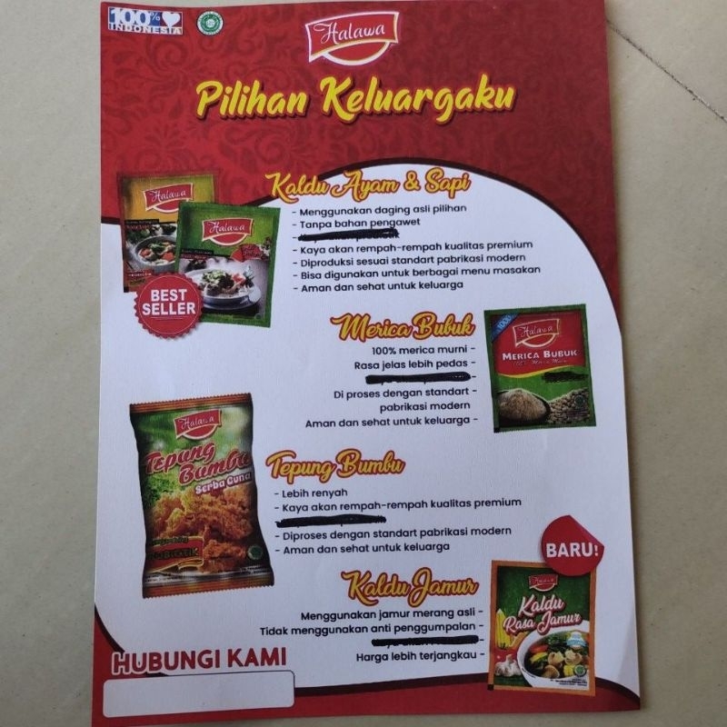 Distributor Halawa 1 karton 500 gram